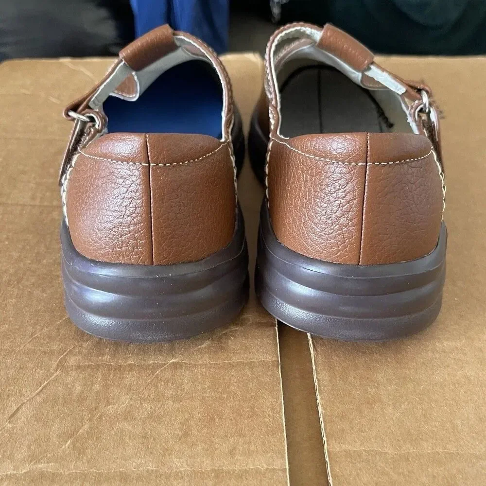 Dr. Comfort Womens Shoes Loafers Sz 5.5 XW Orthopedic Diabetic  Preppy  Office